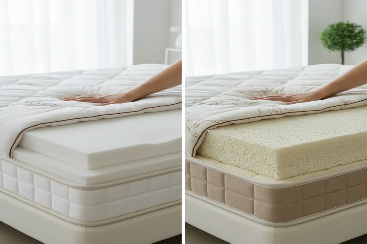 foam mattress vs latex mattress