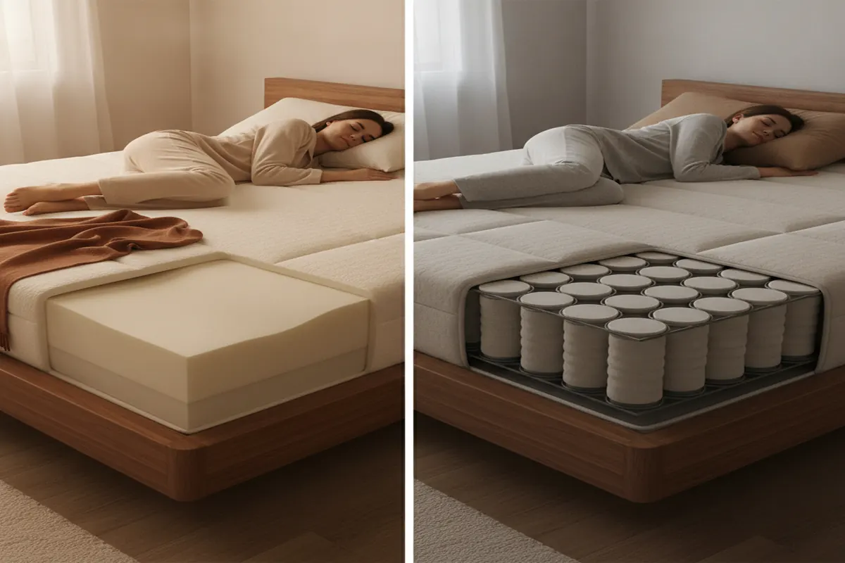 foam mattress vs innerspring mattress