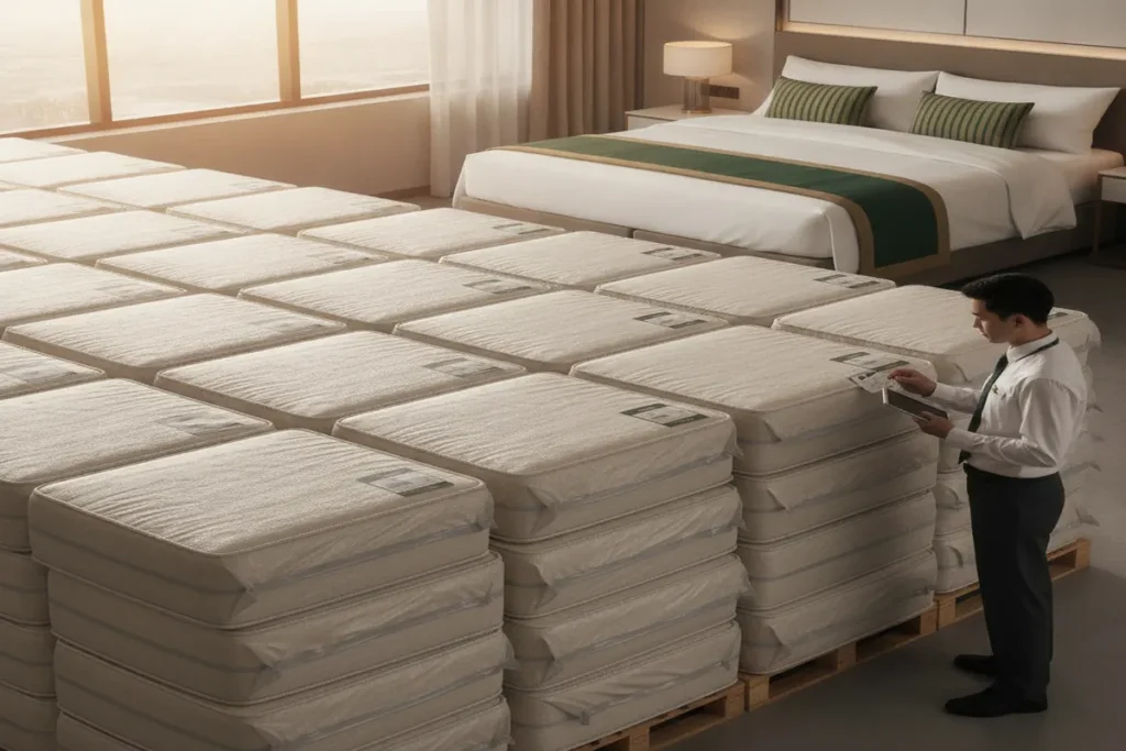 otel için sünger yatak tedarik