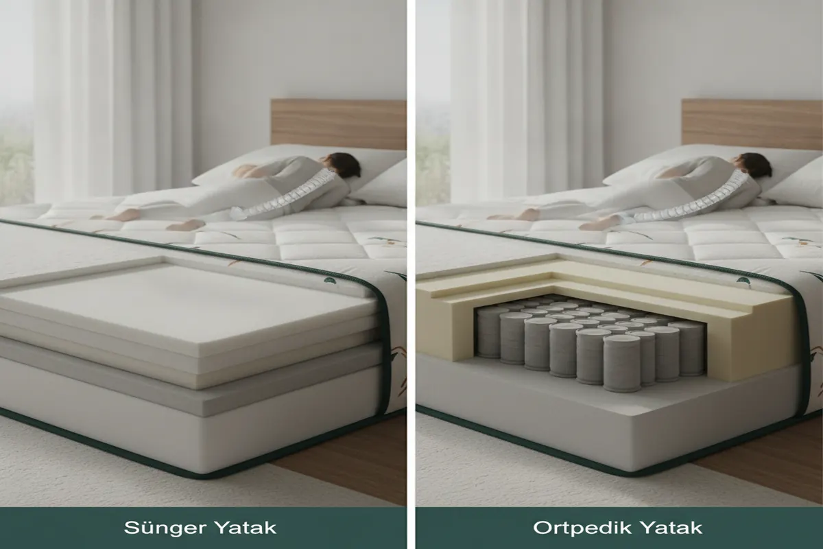 sünger yatak ile ortopedik yatak farkı vs Alternatifler: Detaylı Analiz
