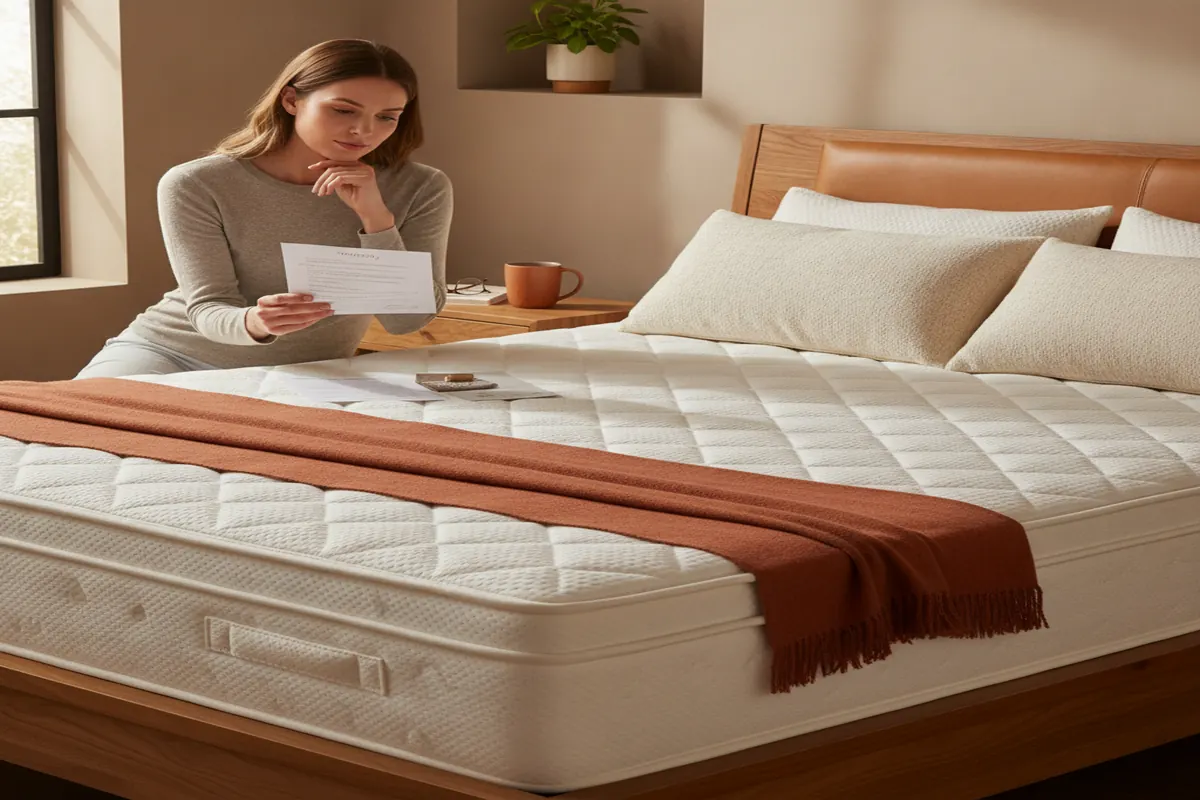 foam mattress warranty and return policy