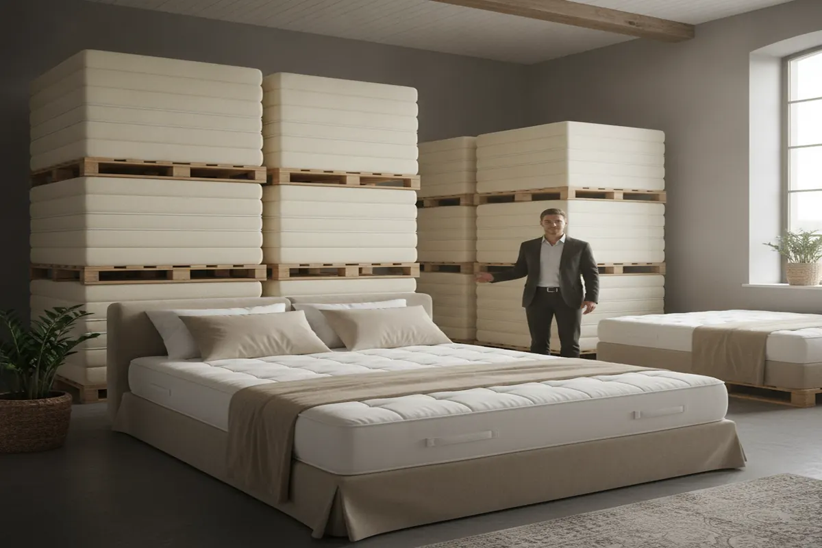 otel için sünger yatak tedarik
