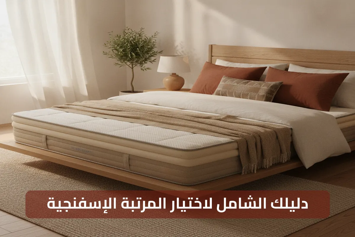 خطوات اختيار المرتبة الإسفنجية مقاس سرير سوبر كينج الصحيح
