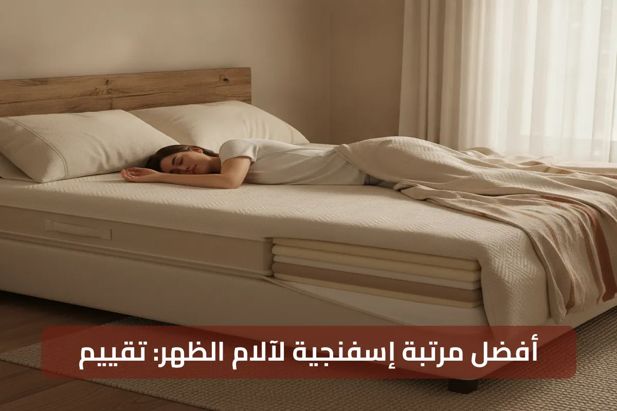 تقييمنا الصريح لأفضل مرتبة إسفنجية  لـتخفيف آلام الظهر